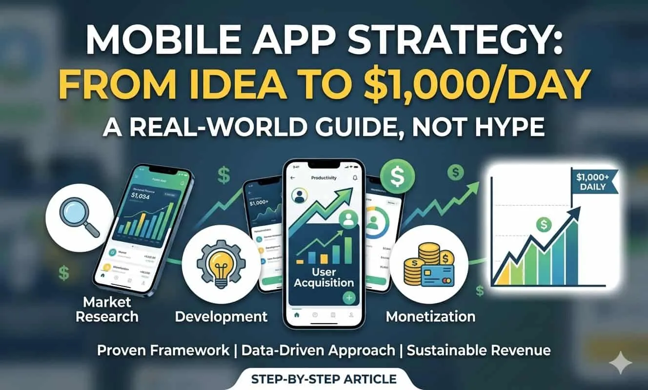 How to Create Mobile Apps That Make $1,000 Per Day How to Create Mobile Apps That Make $1,000 Per Day