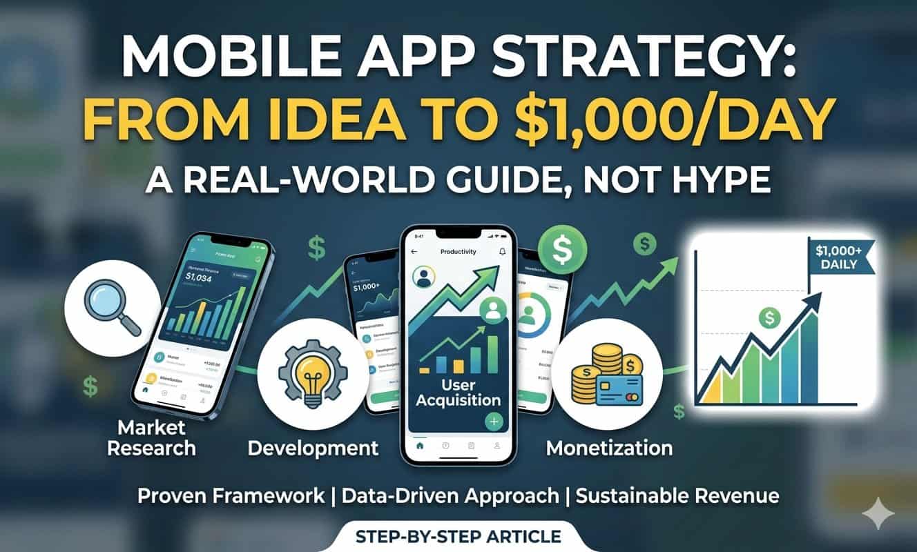How to Create Mobile Apps That Make $1,000 Per Day How to Create Mobile Apps That Make $1,000 Per Day
