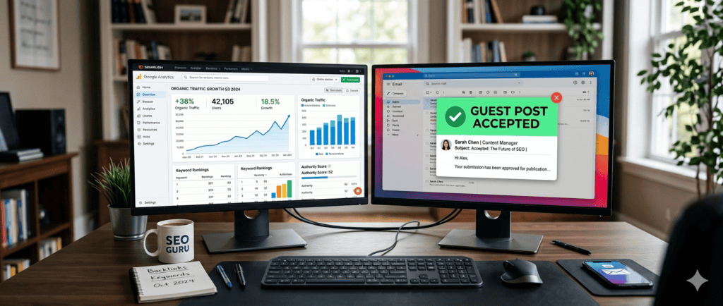 Ultimate guide to the top 100 guest posting sites and link building strategy for 2026.
